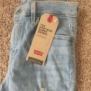 Levi 720 High-rise super skinny Hyper stretch